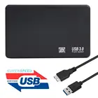 2,5 дюймовый HDD SSD коробка 5 ГбитSata к USB 3,0 2,0 адаптер Поддержка 2 ТБ внешний жесткий диск HDD жесткий диск чехол для WIndows, Mac бокс hdd 3.0
