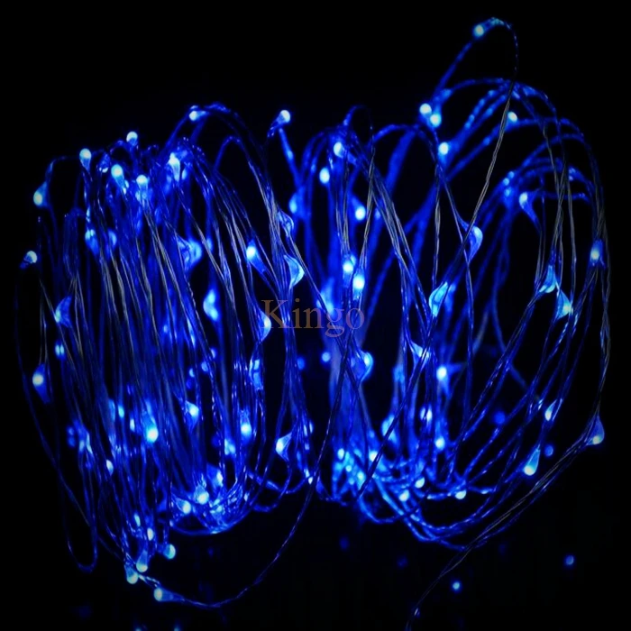 10 м 100led Серебряный провод светодиодная гирлянда DC12V безопасная Гибкая