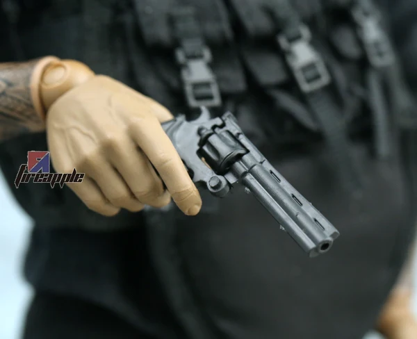 1/6 4D пластиковые пистолет в сборе модель PPK M1911 derсерт Орел револьвер Browning Beretta для