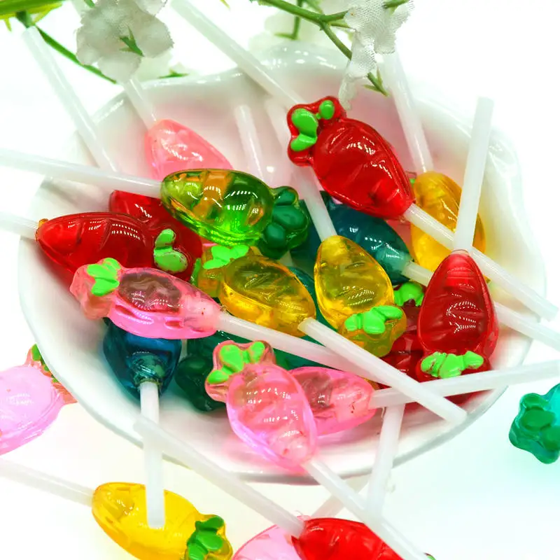 Новая распродажа смешанных морковь кабошоны леденец вечерние украшения торта