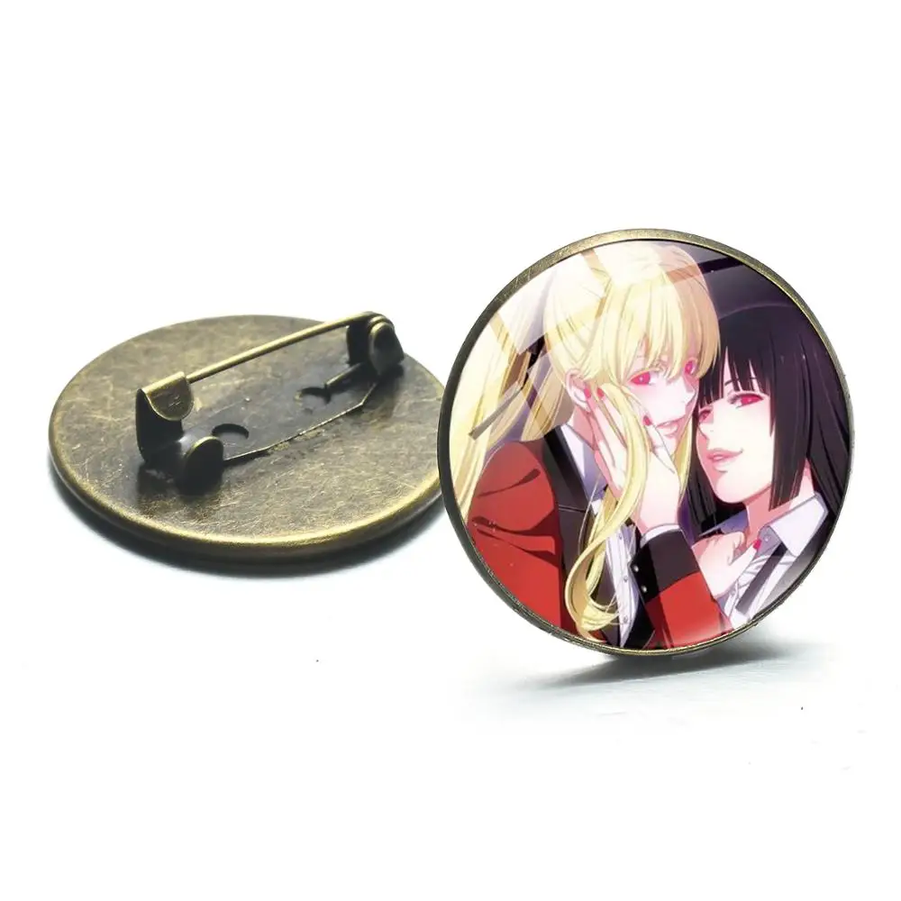 SONGDA аниме Kakegurui брошь значки для косплея Jabami Yumeko коллекция пуговицами