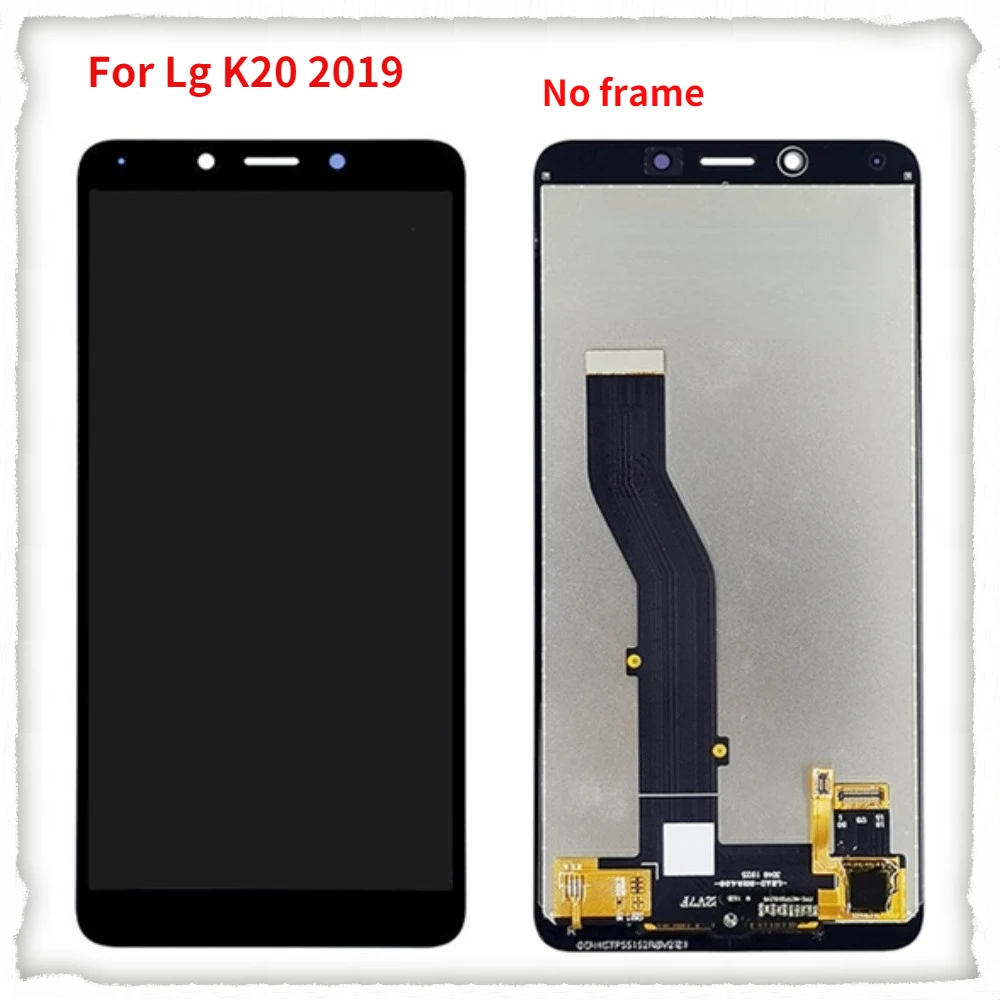 

Для LG K20 2019 LCD кодирующий преобразователь сенсорного экрана в сборе для LG X120 LM-X120EMW LM-X120 LCD Замена