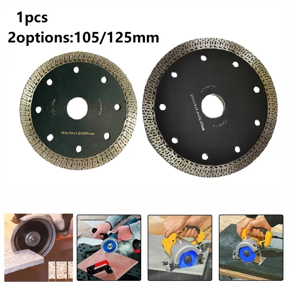 

Diamond Saw Blade 4/5inch Diamond Saw Blade Mesh Turbo Wheel Cutting Disc For Tile Ceramic Granite Marble