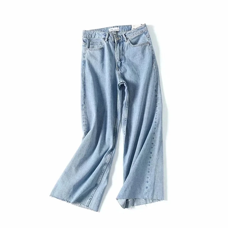 Dave &amp Di BTS английские уличные винтажные длина по щиколотку широкие женские джинсы