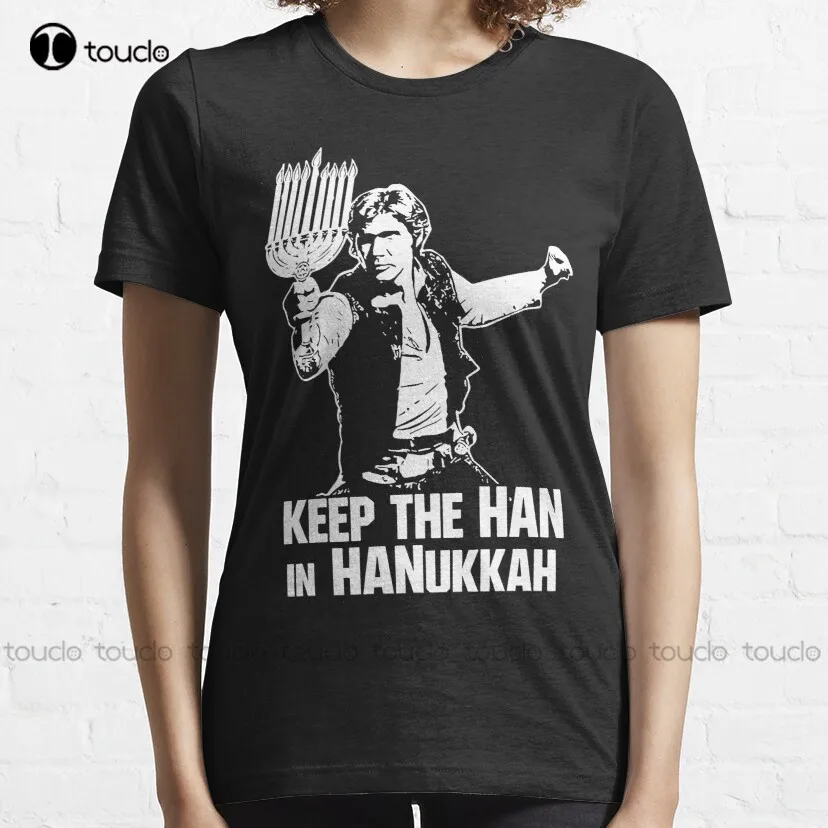 Keep The Han In Hanukkah Shirt T-Shirt Boys' Tops Tees & Shirts Custom Aldult Teen Unisex Digital Printing Tee Xs-5Xl | Мужская