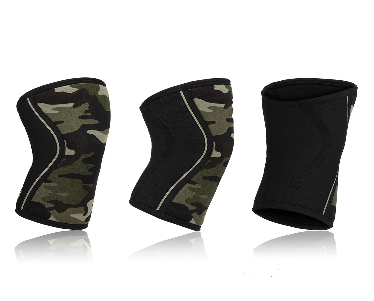 Для фитнеса тренажерного зала приседания рукава до колена 7 мм уплотненные