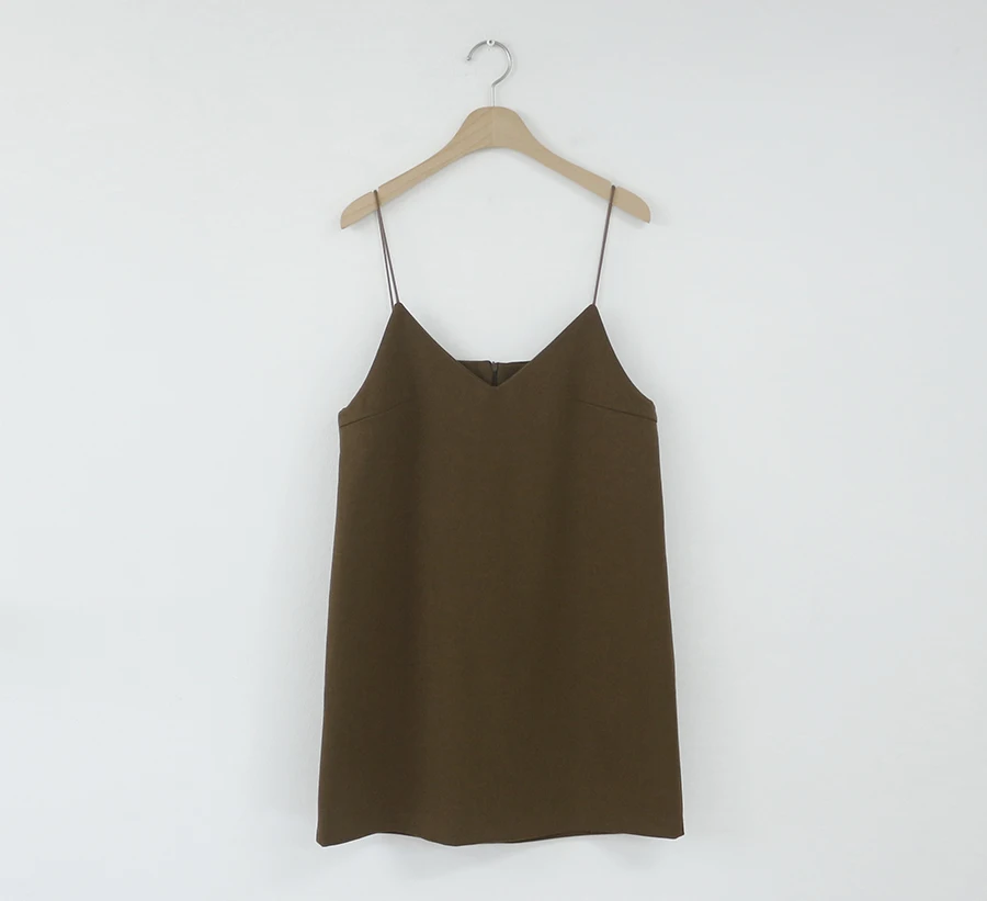 Костюм женский из 2 предметов без рукавов винтажное черное платье с V-образным