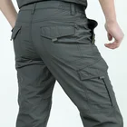 Брюки мужские тактические, повседневные армейские штаны в стиле милитари, штаны-карго, быстросохнущие спортивные Джоггеры для улицы, на осень