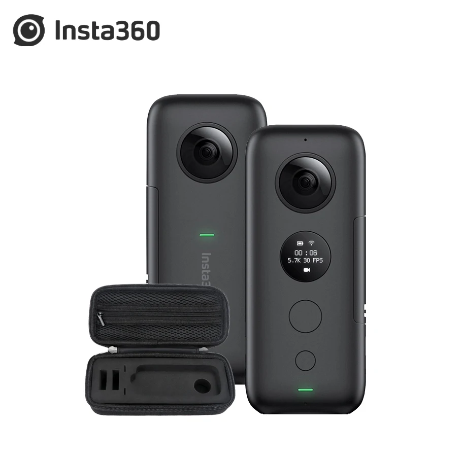 Оригинальная Экшн камера Insta360 ONE X 5 7 K VR 360 Panorama для iPhone и Android Insta One 360|Экшн-камеры| |