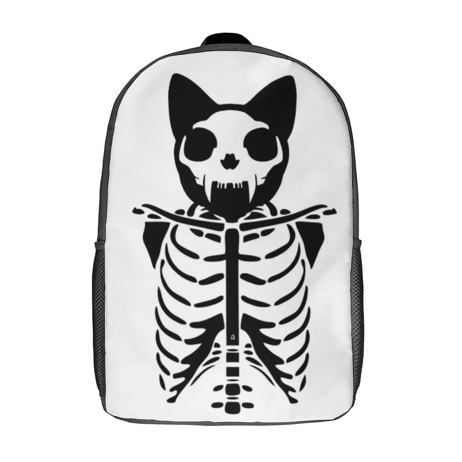 

Рюкзаки со скелетом, кошкой, страшный ужас, стильный рюкзак для подростков