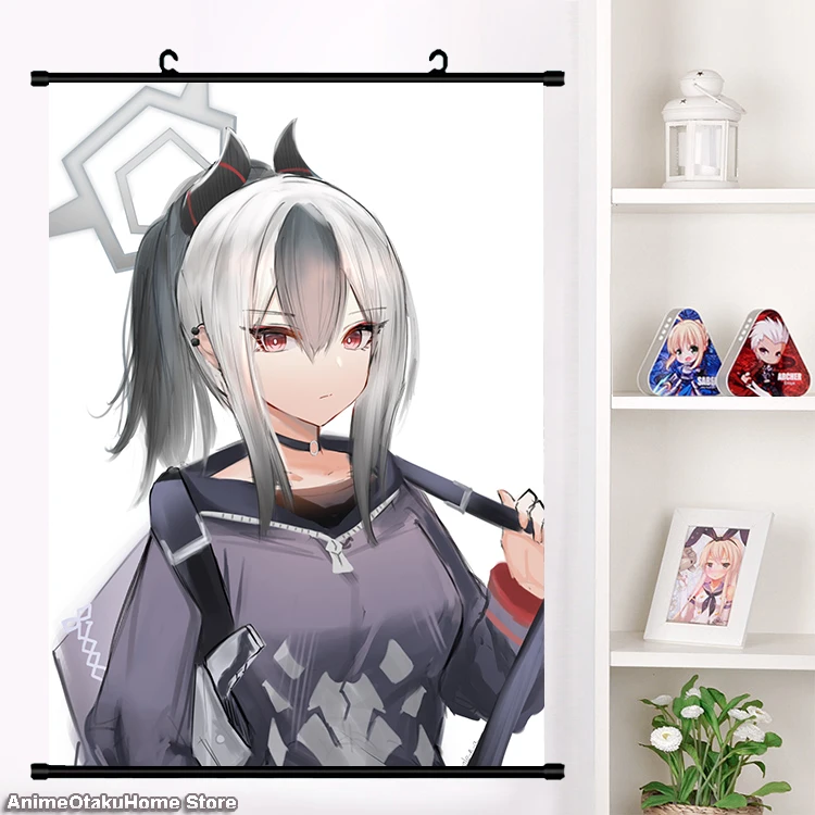 Популярный Аниме Синий архив Onikata Kayoko HD настенный свиток роспись постер Otaku домашний декор коллекционный декоративный художественный подарок