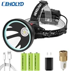 Xhp90.2 налобный фонарь 32 Вт светодиодные лампы 3*18650 батарея литий-ионный кемпинг
