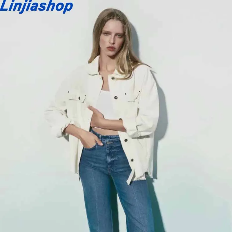 

Весенне-осенняя модная Вельветовая рубашка в стиле ретро, куртка, шикарный женский офисный Повседневный Свободный Топ с длинным рукавом и о...