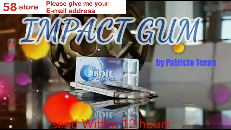 Ударопрочная жвачка от патрицио волшебные инструкции волшебный трюк|Волшебные