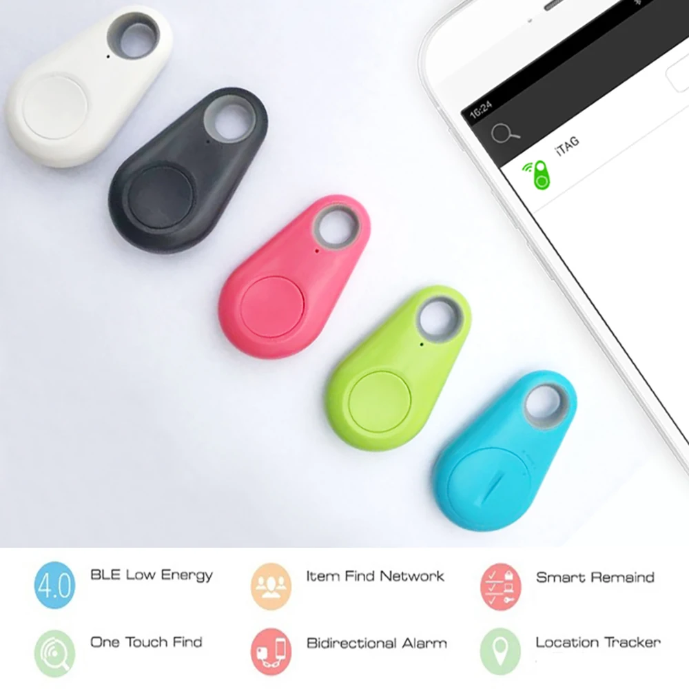 Домашние животные Смарт мини gps трекер анти потеря Водонепроницаемый Bluetooth Tracer