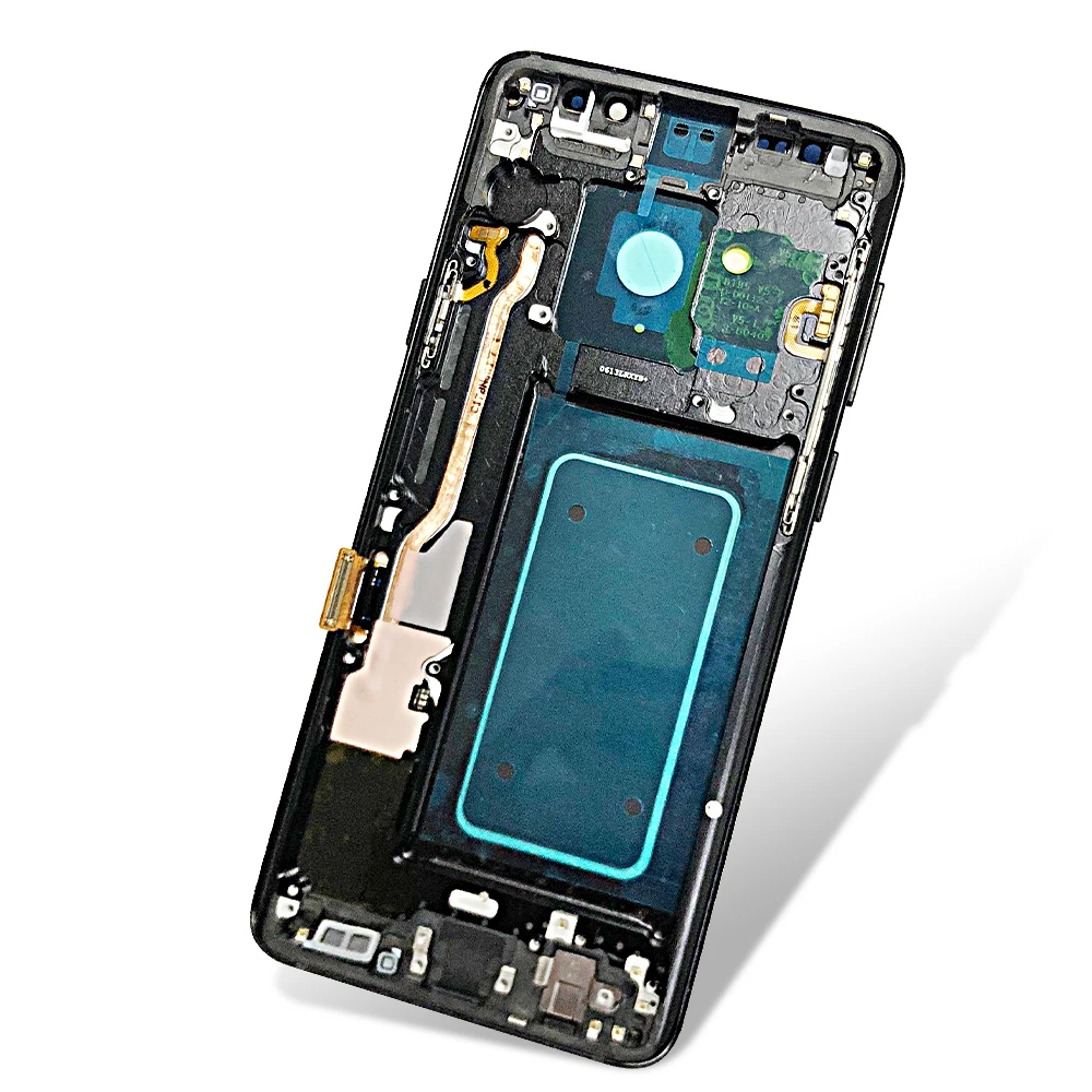 AMOLED для SAMSUNG Galaxy S9 Plus lcd сенсорный экран дигитайзер в сборе с рамкой + G960 G965
