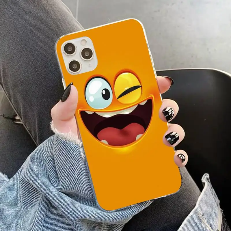 

funny face Phone Case for iPhone 11 12 pro XS MAX 8 7 6 6S Plus X 5S SE 2020 XR case