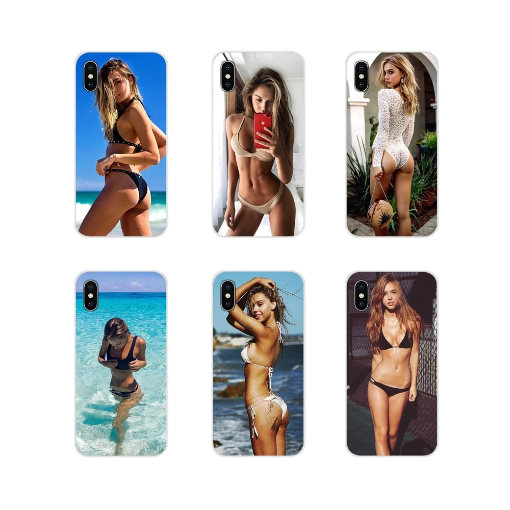 Модель на рабочий стол модель бикини силиконовый чехол для мобильного телефона