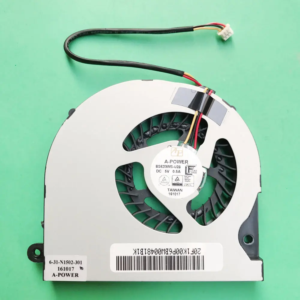 Новый ноутбук процессор gpu охлаждающий вентилятор кулер подходит для Hasee Z7 SP7S1 SL7D3