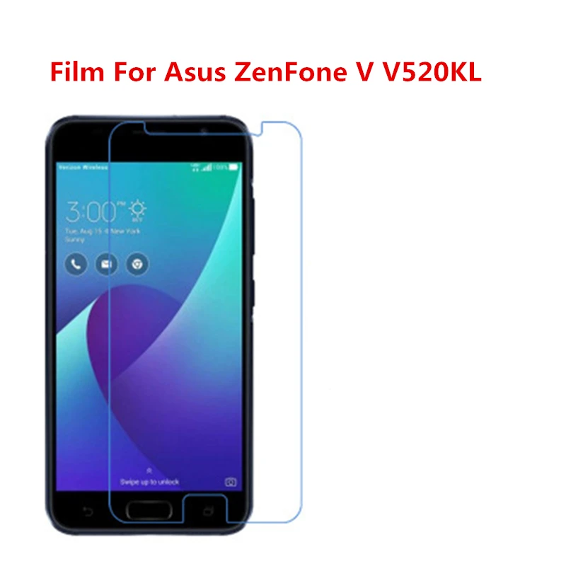 1/2/5/10 шт. ультратонкая прозрачная защитная пленка для HD ЖК-экрана с тканевой пленкой для очистки для Asus ZenFone V V520KL.