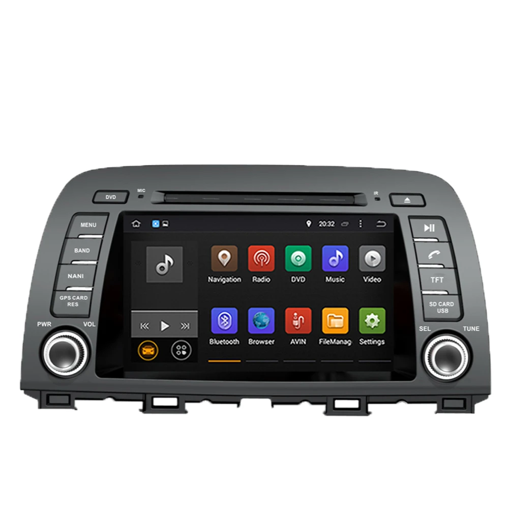 Автомобильная магнитола 8 дюймов Android 10 0 4 + 64 ГБ Bluetooth Wi-Fi | Автомобили и мотоциклы