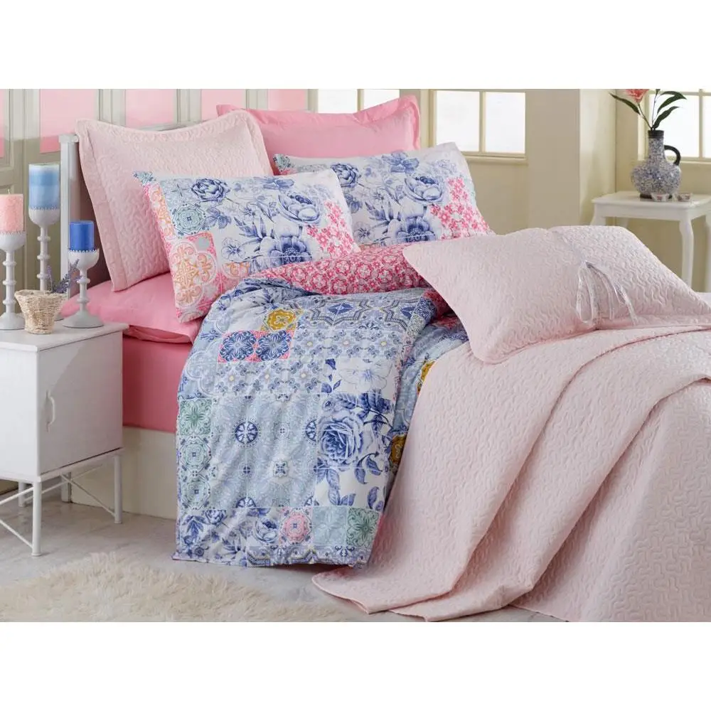 

Cotton Box Daily Single Bed Cover Pink