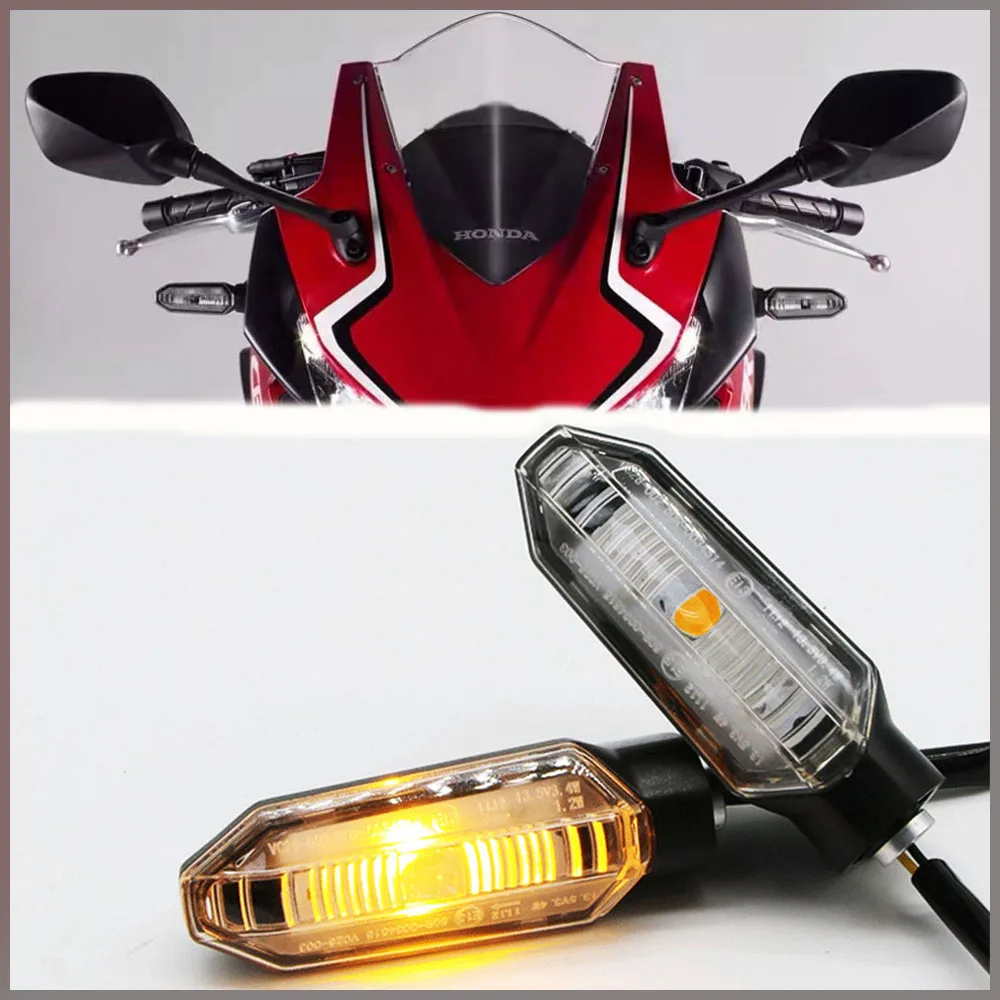 

2021 LED Turn Signal Indicator For HONDA CBR650R CB650R CBR500R CB500X CB500F CB125R CB250R CB300R 2019 2020 Motorcycle Blinker