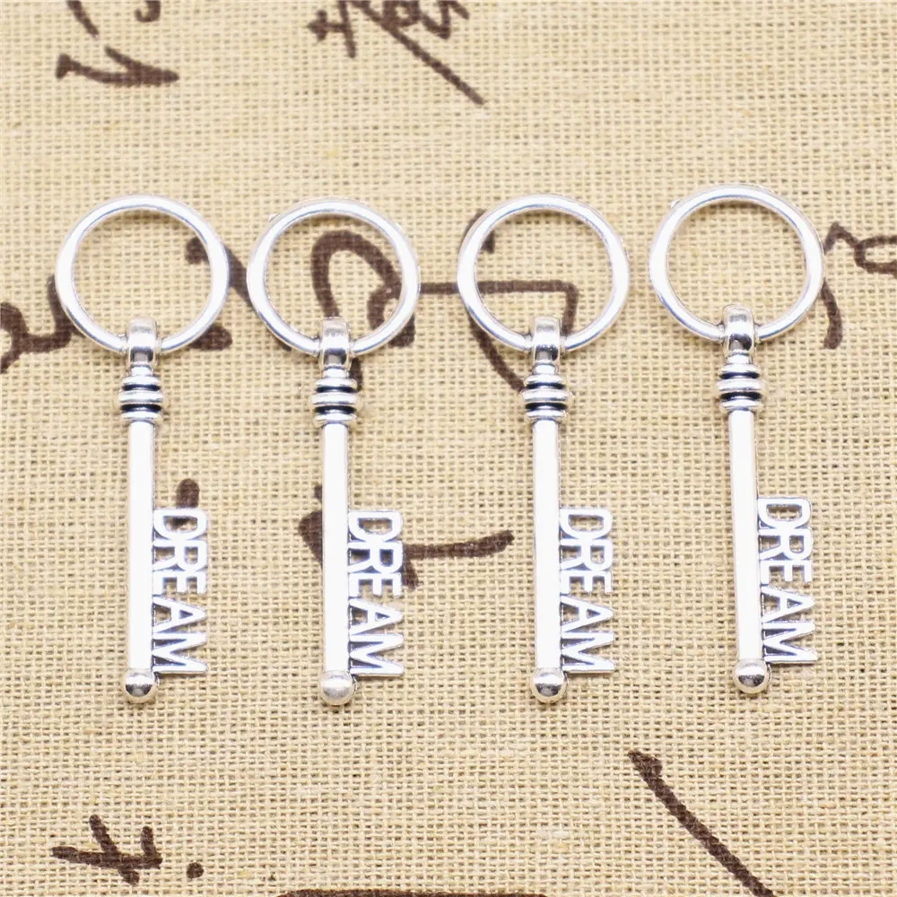 

Charm For Making Jewelry Pendants Dream Key 51mm 20pcs