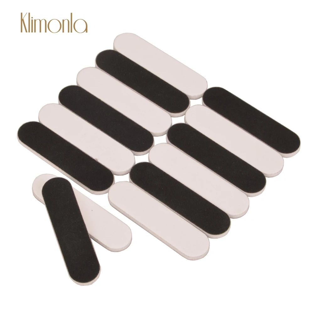 

100Pcs/Lot Professional Mini Sraight Nail File 180/240 Sandpaper Nail Care Sponge Buffing Block Manicure Salon Nail Accessories