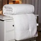 Осенне-зимнее шелковое одеяло, 100% шелк тутового шелкопряда, одеяло ручной работы, 100% хлопок, шелковое одеяло, домашнее одеяло для кровати ручной работы