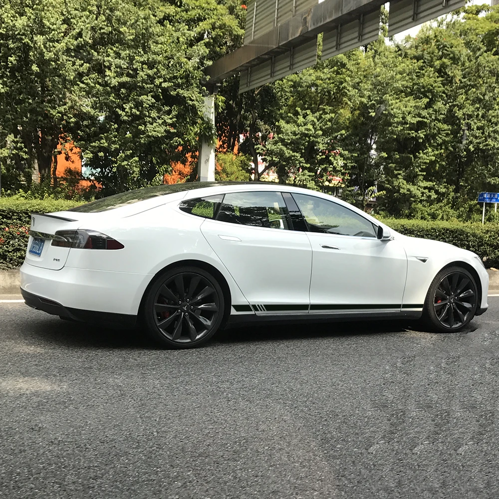 2 шт./лот 220x8 см Полосатые стильные боковые полосы автомобильные обоих кузовов