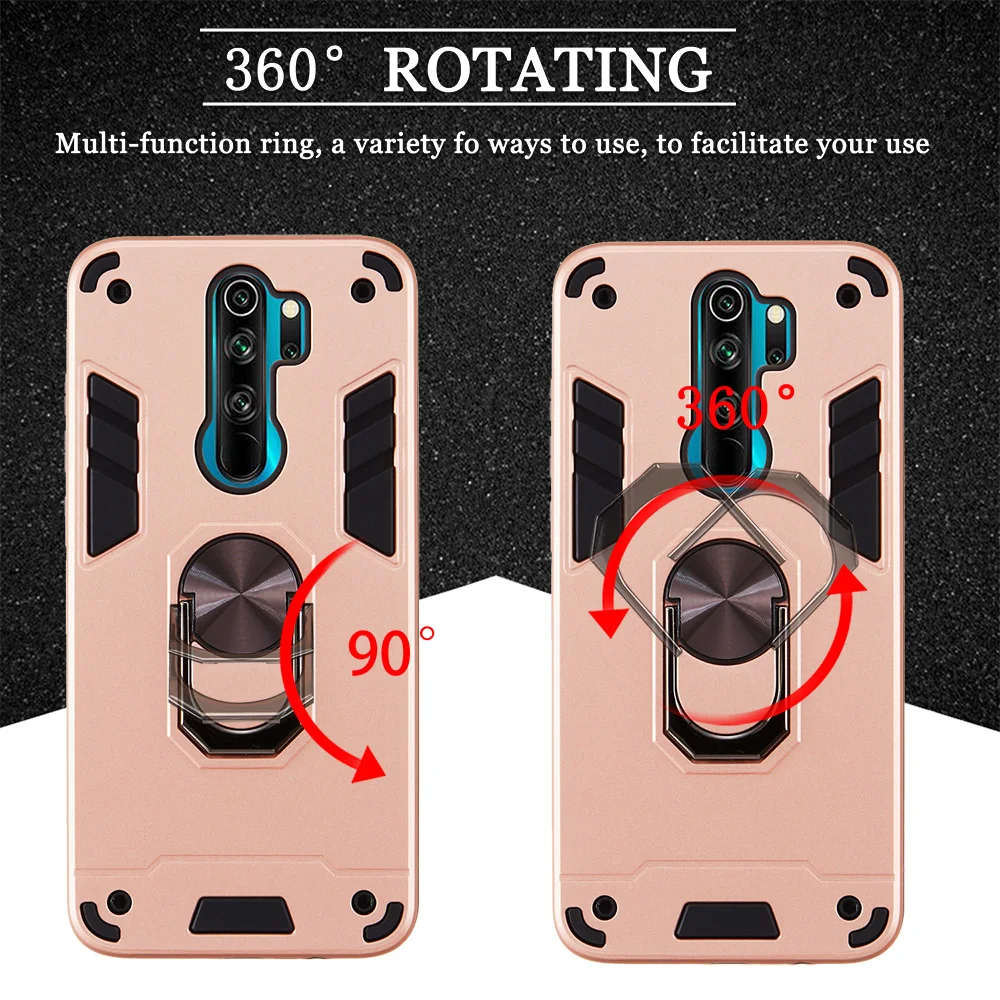 Роскошный магнитный автомобильный держатель чехлы книжки для Redmi Note 8 Pro мягкий