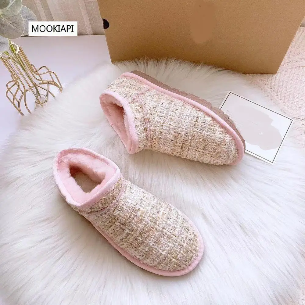 2019 г. Австралийские женские зимние ботинки высокого качества 100% натуральная