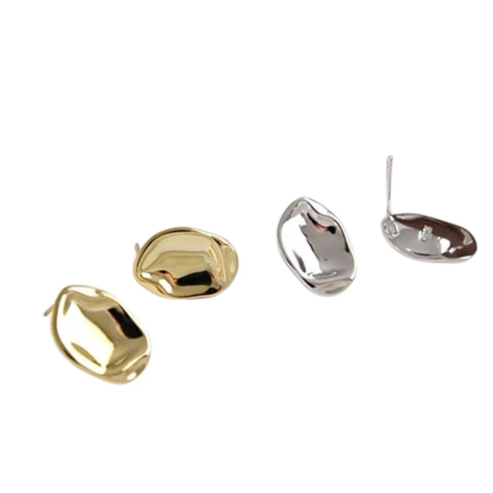 

Irregular Concave And Convex Surface Geometric Circular Earrings Contracted Temperament Earrings Women Jewelry Gifts