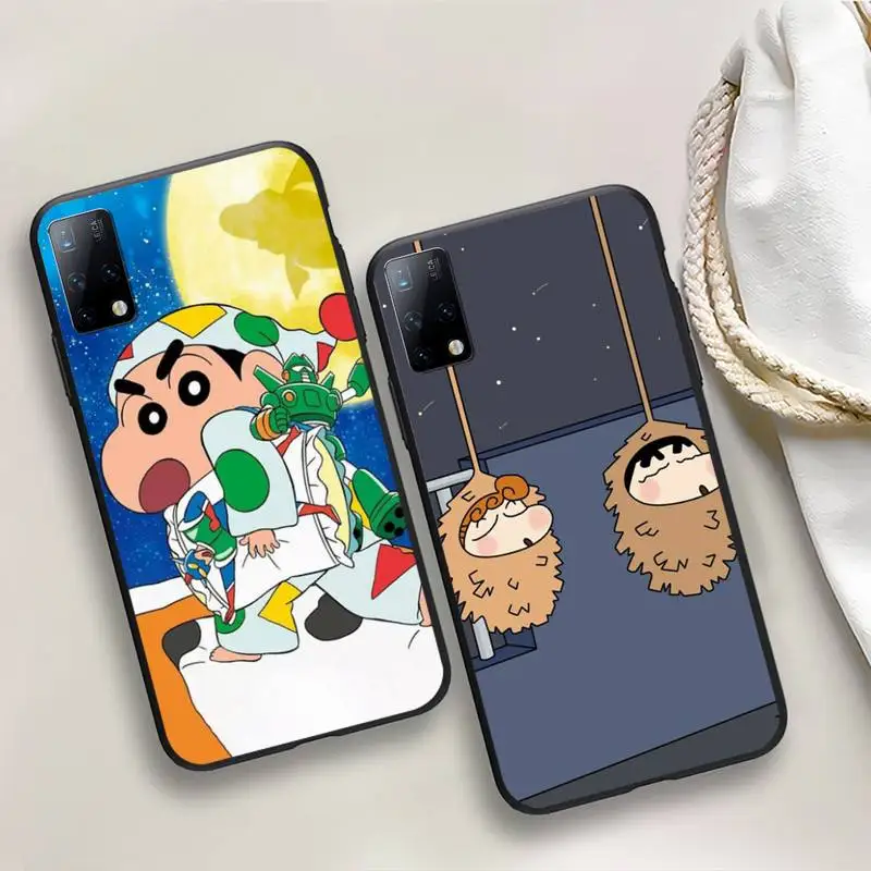 

Cartoon Crayons Shin cute Chan Phone Case for Redmi note 5 5A 7 6 8 8T 9 10 4 6 9 10 S PRO MAX Fundas cover