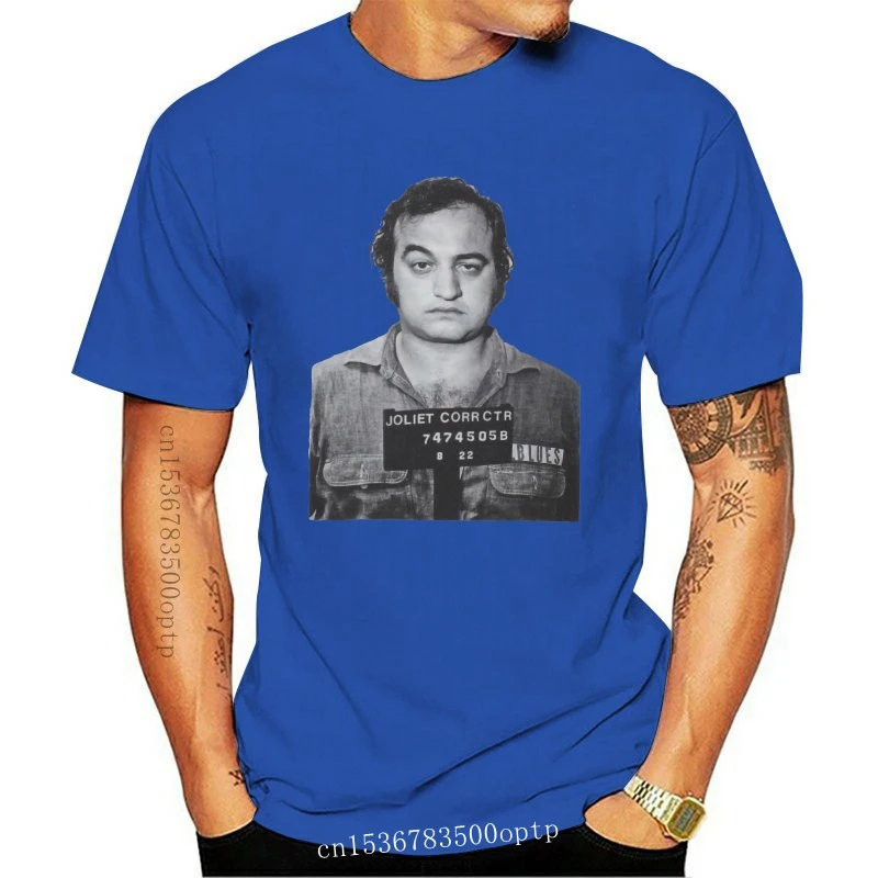 

Новинка, футболка John Belushi The Bluetooth Brothers Mugshot, белые топы, футболка, женская футболка, яркая футболка для молодежи, для детей среднего возраста