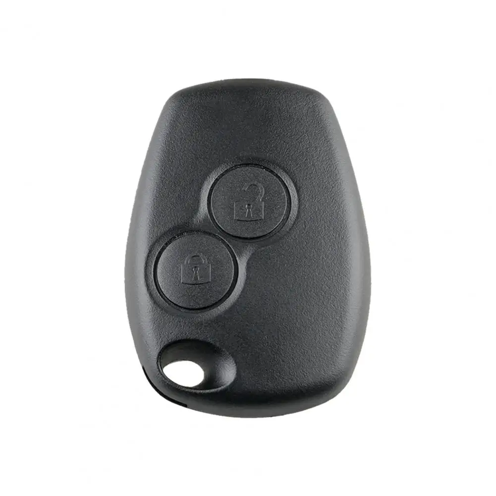 

2 Buttons Car Key Shell Durable Replacement Portable Vehicle Remote Key Fob Case Cover for Renault