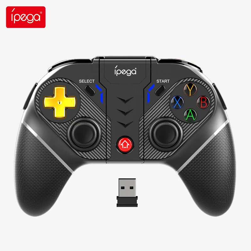 

2022 New Ipega PG-9218 Controle PC PS3 Android iOS Nintendo Switch Controller Bluetooth 5.0&2.4G Wireless Joystick for
