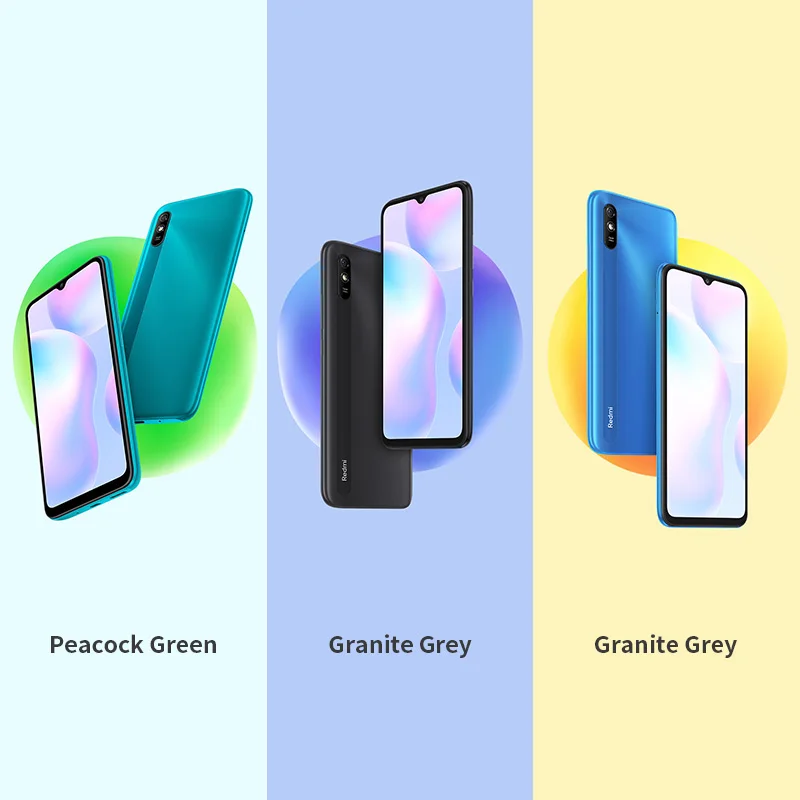 Xiaomi-SmartPhone Redmi 9A versi&oacute;n Global, 2GB + 32GB, MTK Helio G25, ocho n&uacute;cleos, c&aacute;mara ia de 13MP, pantalla HD de 6,53 pulgadas, 5000mAh-5