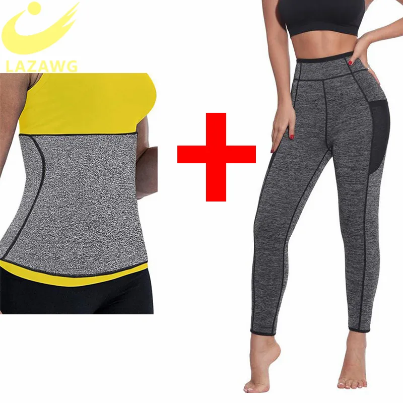 Женский костюм для похудения из неопрена и леггинсов|Утягивающие трусы| |