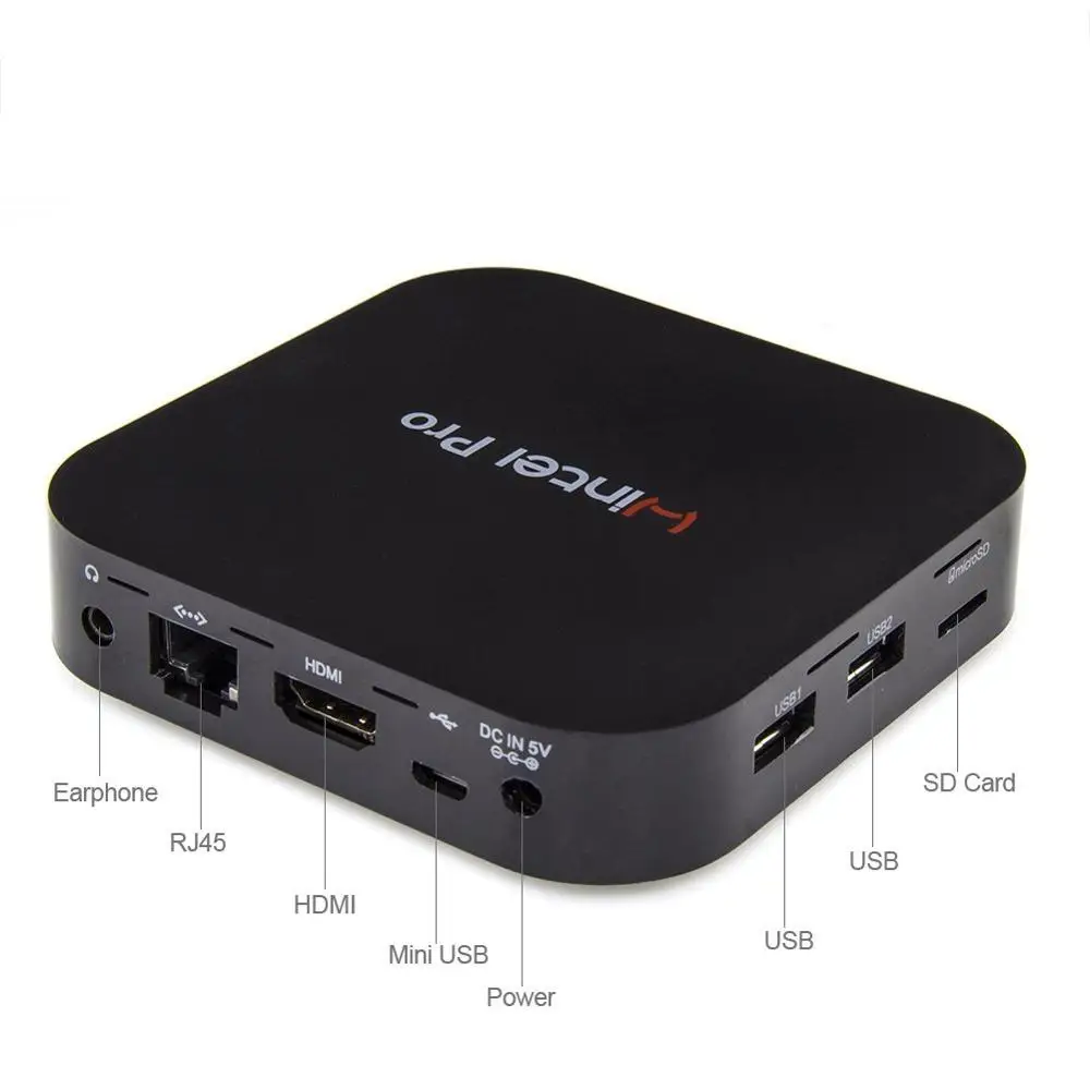 Wintel Pro Windows 10 Мини ПК Intel Z8350 4 Гб 64 геймерский USB 3.0 Wi-Fi BT4.0 RJ45 1000M LAN мини-компьютер VS