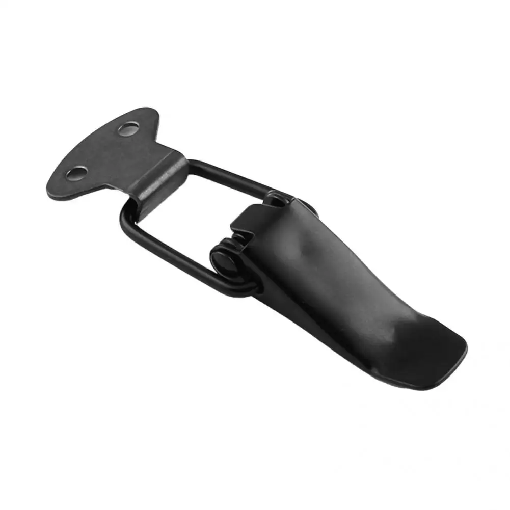 

Iron 2Pcs Excellent Security Hood Lock Clip Kit Wear-resistant Bumper Hatch Practical for Vehicle