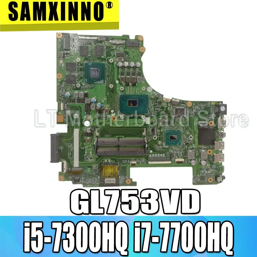 Обмен! GL753VD материнская плата для ASUS GL753VE GL753V GL753 тест материнской платы ноутбука OK GTX1050/4 ГБ i5-7300HQ i7-7700HQ