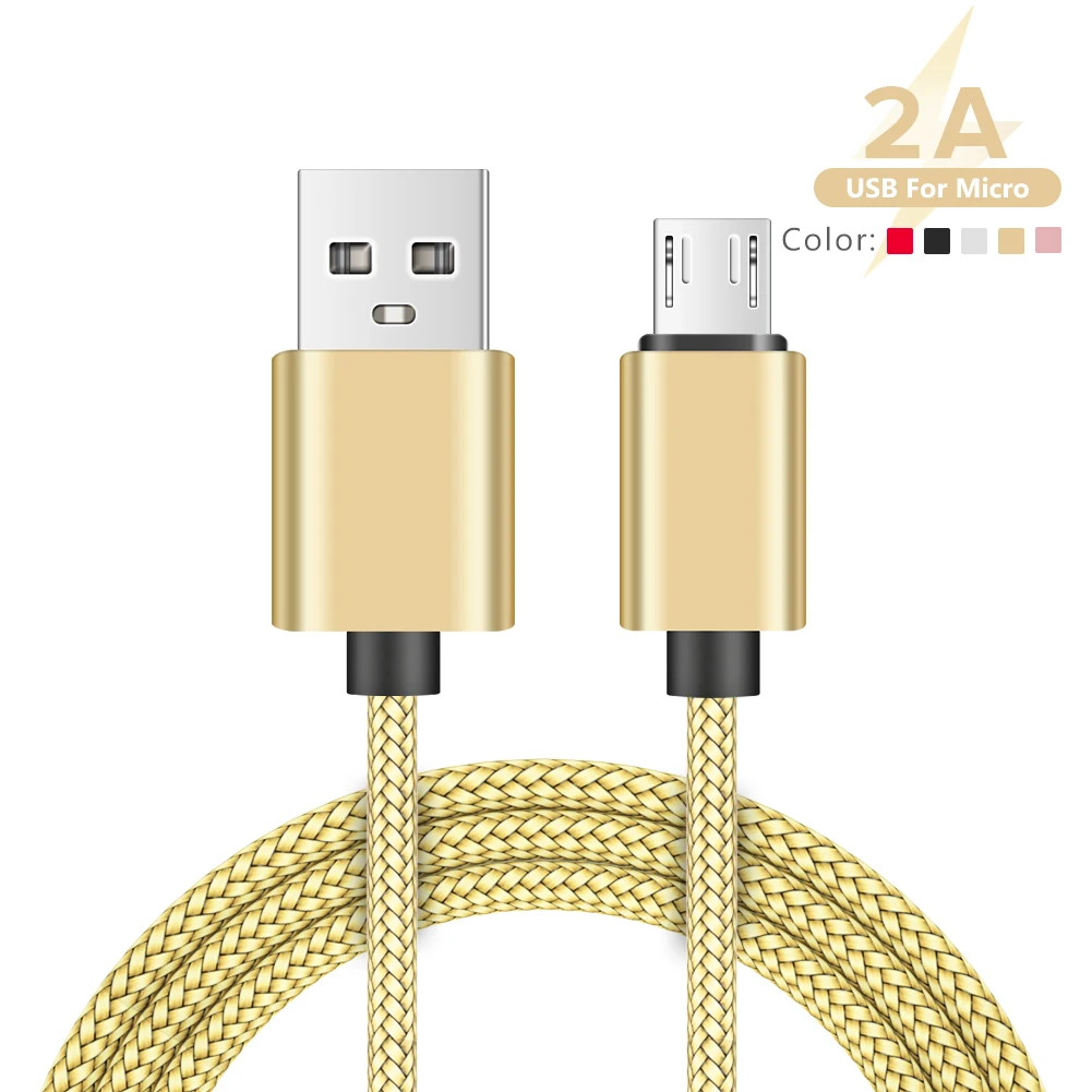 

27 см 1 м 2 м 3 м нейлоновый Плетеный микро USB кабель для синхронизации USB кабель для зарядного устройства для Samsung HTC Huawei Xiaomi Tablet Android USB Phone кабели