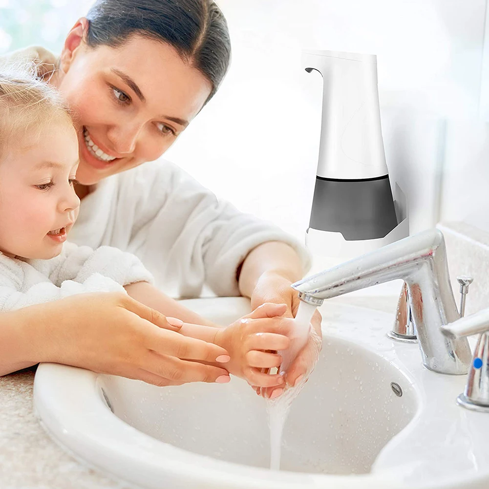 

Automatic Soap Dispenser USB Charging Infrared Induction Sensor Hand Washer Hand Sanitizer Kitchen Bathroom Accessories