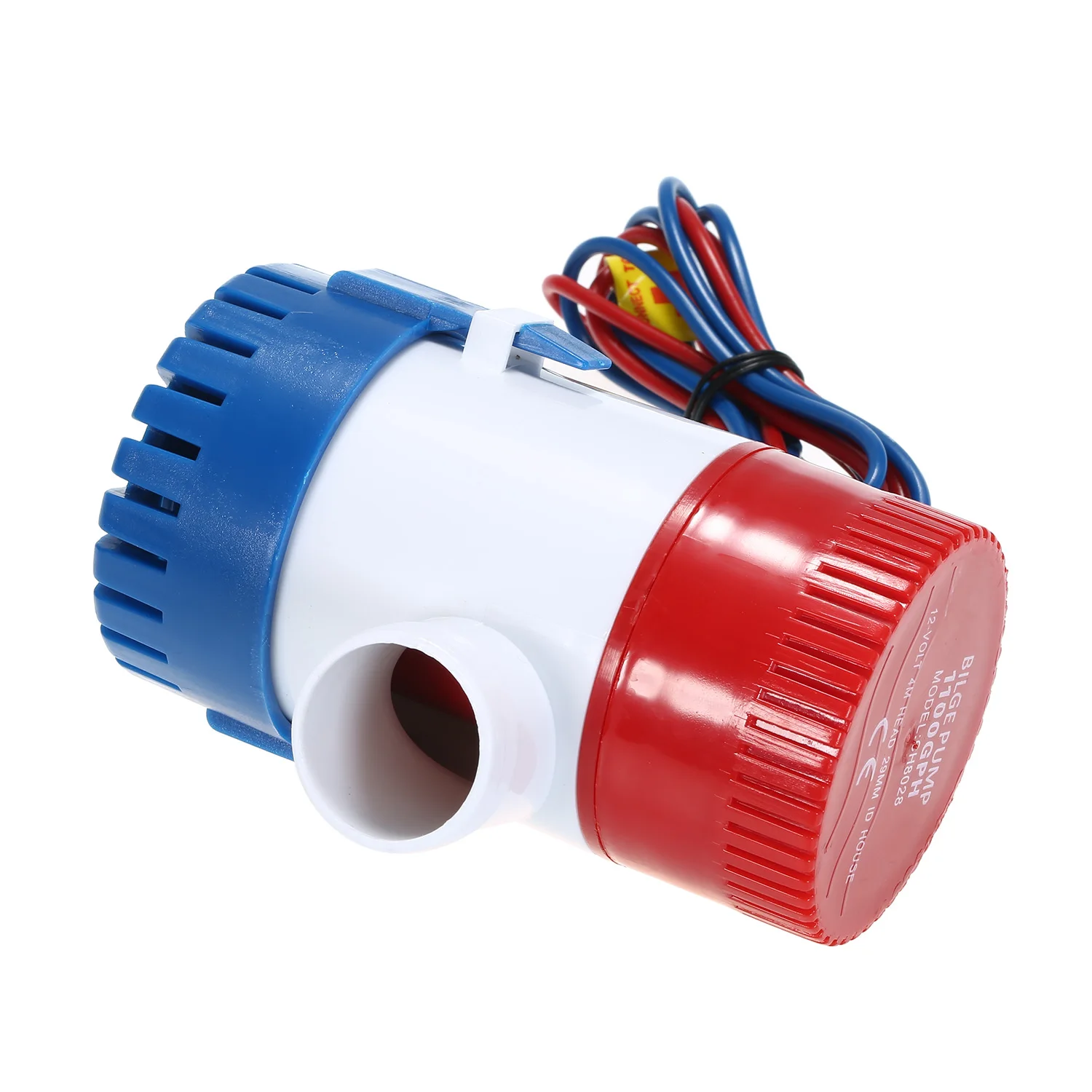 

12V Electric Pump 1100GPH Marine Bilge Pump Submersible Boat Water Pump