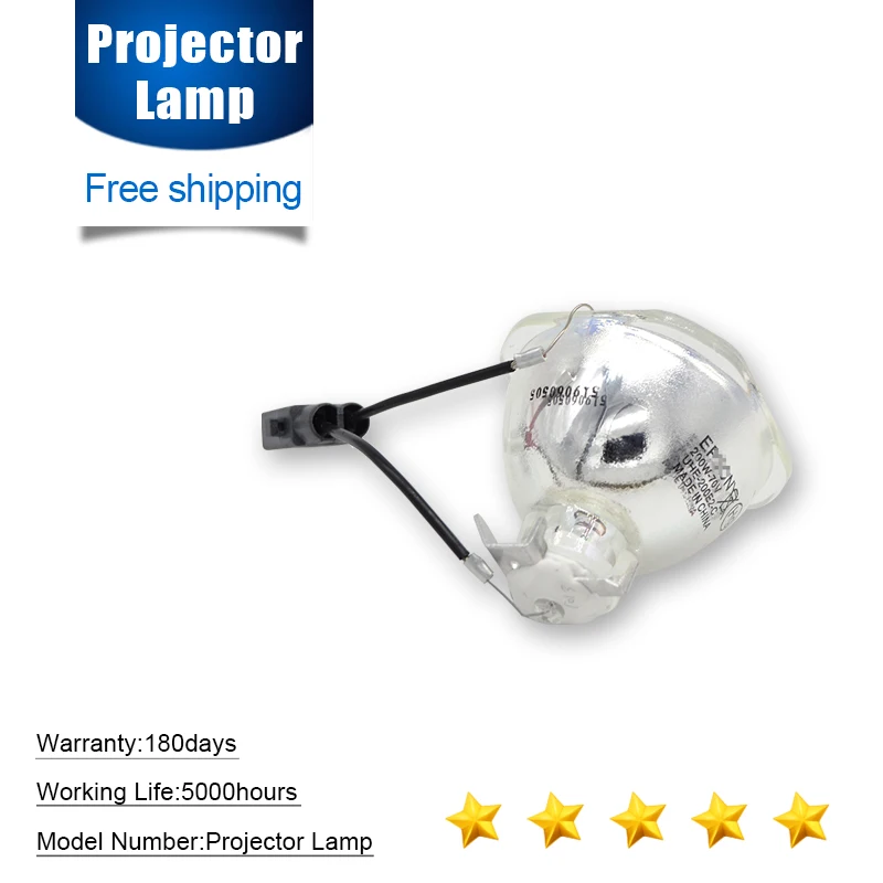 

Epson ELPLP96 Bare Bulb Lamp Original Projector for epson v13h010l96 elplp96 EB-X41/EB-W42/EB-W05/EB-U42/EB-U05 lamp original