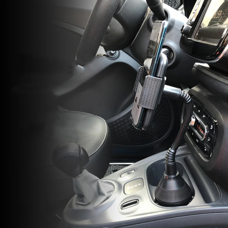 Автомобильный держатель для чашки телефона базовая кнопка кронштейн Smart fortwo forfour