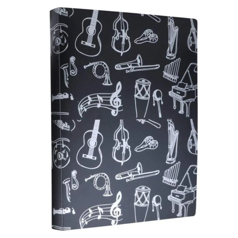 

Папка для музыкальных файлов, свободная музыкальная папка с листьями, бумажная музыкальная папка для документов, музыкальная тема для пиан...