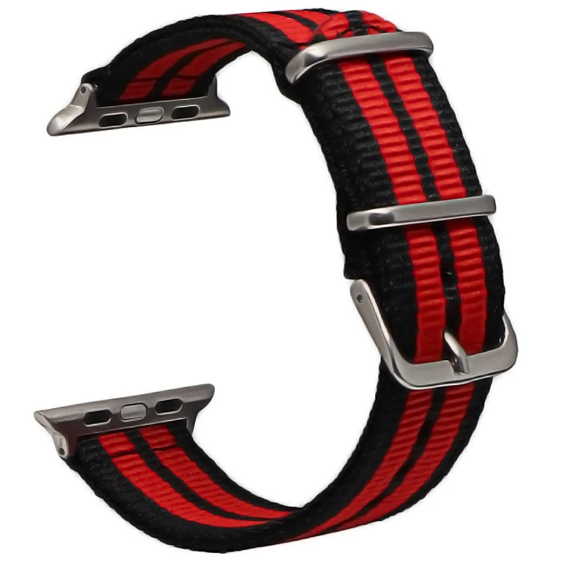 Ремешок для apple watch band apple watch 4 5 3 ремешок 44 мм/40 мм iwatch band 5 42 мм 38 мм correa pulseira нейлоновый ремешок для часов